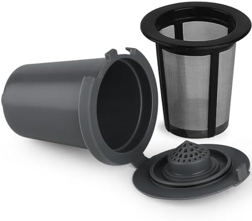 Replacement Parts 2pcs SS-RFC HomeBarista Reusable Filters Cup, Compatible with Cuisinart Single Serve Coffee Makers