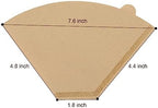 Disposable Coffee Paper Filters for Ninja Dual Brew Coffee Maker,200 Pcs #4 Cone Replacement Filter Compatible with Ninja DualBrew Pro CFP301 CFP201 Coffee Maker