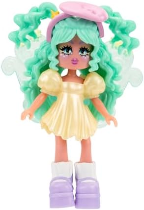 Royale High 3” School Spirit Fashion Pack: Art - Light Series 1-1 Figure with 15 Accessories - Wings Become Rings - Virtual Item Code Included - Ages 5+