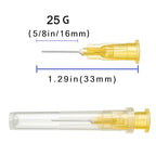 100Pack 25Ga 5/8 inch (16mm) Lab Dispensing Accessories for Measuring,Refilling Inks
