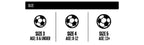 WILSON Traditional Soccer Ball - Size 4, Black/White