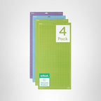 Cricut Cutting Mat Variety Pack (4 Count, 12in x 24in) - for Explore & Maker Machines - Includes 2 StandardGrip, 1 LightGrip, 1 StrongGrip