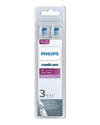 Philips Sonicare Genuine G2 Optimal Gum Care Replacement Toothbrush Heads, 3 Brush Heads, White, HX9033/65