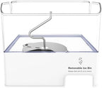 Upgraded WPW10347093 W10347093 W10347100 Ice Bucket Compatible with Whirlpool Maytag KitchenAid Refrigerator Ice Maker Replacement Parts WRF736 WRF757 WRF767 WRF989 KFIS29 KRFF507 Removable Ice Bin