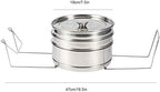 Stackable Stainless Steel Insert Pans - 6QT Instant Pot Accessories, 3 Tier Handle, Pot, Steamer, Pressure Cooker Cookware