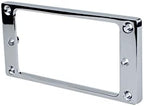 Guyker Flat Metal Humbucker Pickup Mounting Ring Set - Bridge Neck Pickups Cover Frame Replacement Part for Electric Guitar or Precision Bass(2PCS, Chrome)