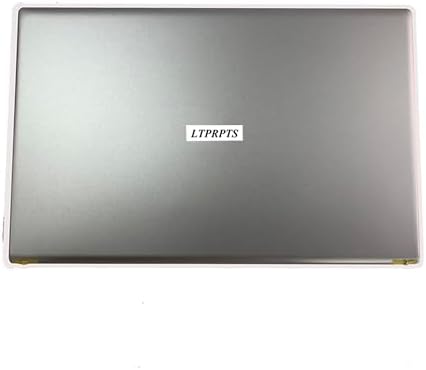 Replacement Laptop LCD Back Cover Top Case Rear Lid and Front Bezel Frame for Dell Inspiron 15 Pro 5510 5515 5518 0CHFVW CHFVW 05WK5X Silver
