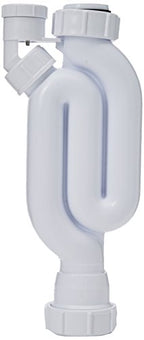 McAlpine X10V Straight Through Anti-Syphon Trap - White