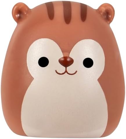 SQUISH-A-LONGS 14 Pack - 1” Mini-Squish with 4 Accessories, 1 Ring, and a Collector’s Guide - Collect, Trade, & Play