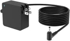 65W AC Charger Replacement for Lenovo Ideapad 81VS 81VU 82V6 82QH 82VG 82R4 82LX 82V7 82X5 82U4 81VR 82LV 82GW 81VT 82GV 82R1 82R0 83B4 82QD 82QC 82VF 82R3 Laptop, Round Tip