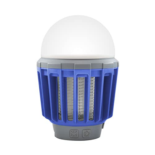 Wisely Bug Zapper Outdoor/Indoor Electric, USB-C Rechargeable Mosquito Killer Lantern Lamp, Portable Insect Electronic Zapper Indoor, with LED Light, 3-Pack