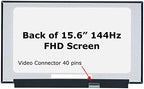 SCREENARAMA New Screen Replacement for HP Victus 15-FA0031DX 15-FA0032DX, FHD 1920x1080, 40pins, 144Hz, IPS, Matte, LCD LED Display with Tools