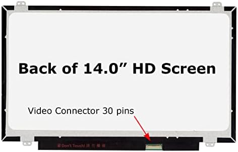 SCREENARAMA New Screen Replacement for Panasonic Toughbook FZ-55 FZ-55A (Matte) 30pin HD 1366x768 LCD LED Display with Tools and Tape