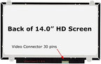 SCREENARAMA New Screen Replacement for N140BGA-EB3 REV.C1, HD 1366x768, Matte, LCD LED Display with Tools