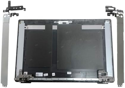 Replacement Laptop LCD Back Cover Top Case Rear Lid with Hinges for Dell Latitude 15 3520 E3520 017XCF 17XCF CDM80 Black 15.6inch