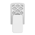 Dynatrap DT3007W Indoor Plug-in Flying Insect Trap for Flies, Fruit Flies, Moths, Gnats, and Other Flying Insects - 1 White Device + 2 Glue Cards
