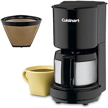 NRP Gold-tone #2 Cone Coffee Filter Replacement for 4-5cup Coffeemaker Cuisinart, Krups Amazonbasics & MORE | 2-pack