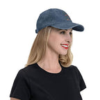 Trump 2024 Hat 45 47 Trump 2024 Hat for Women Baseball Hats with Design Cap Navy Blue