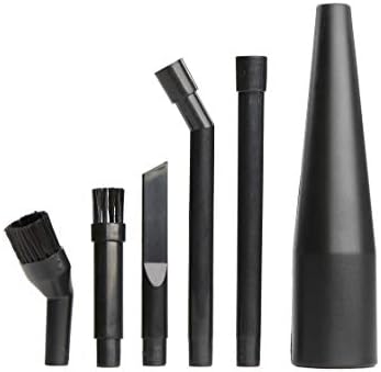 CRAFTSMAN CMXZVBE38668 1-1/4 in. 6-Piece Micro-Cleaning Wet Dry Vac Attachment Kit, Industrial-Grade Shop Vacuum Accessories for Intricate and Detail Cleaning, Fits 1-1/4 in. Hose Diameter