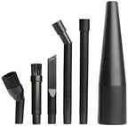CRAFTSMAN CMXZVBE38668 1-1/4 in. 6-Piece Micro-Cleaning Wet Dry Vac Attachment Kit, Industrial-Grade Shop Vacuum Accessories for Intricate and Detail Cleaning, Fits 1-1/4 in. Hose Diameter