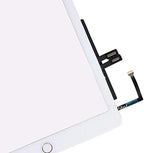 White Digitizer Repair Kit for iPad 9.7" 2018 iPad 6 6th Gen A1893 A1954 Touch Screen Digitizer Replacement with Home Button + Tools