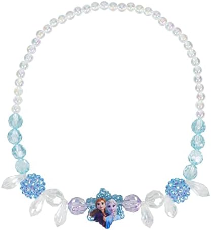 LUV HER Girls Jewelry Set - Dress Up Toy Jewelry Box Set with Bead Necklaces, Bracelets, and Rings - Frozen Play Accessories - Ages 3+
