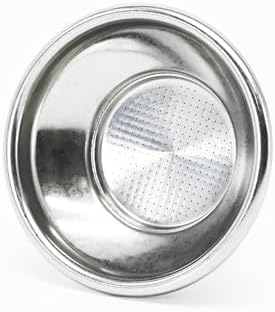 Pressurized basket compatible with Breville sage BES870/875/880/878/890 One Cup Dual Wall Filter, 54mm coffee machine replacement accessories, 1 Shot filter basket Single