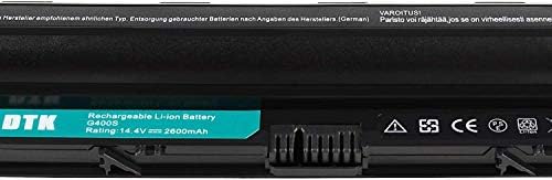 DTK L12S4A02 L12M4A02 L12S4E01 L12L4A02 L12L4E01 Laptop Battery Replacement for Lenovo IdeaPad G50-45 / S510p / Z710 / G400s / G405s / G410s / G500s / G505s / G510s / S410p Notebook 14.4V 2600mAh