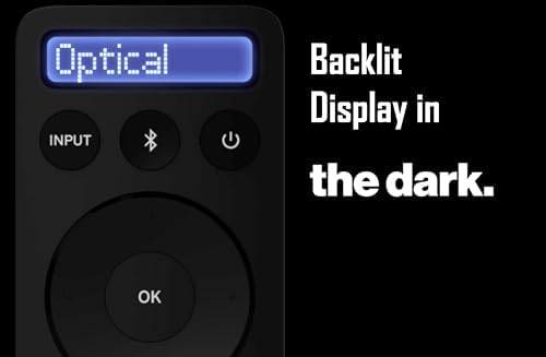 Replacement for VIZIO Backlit 5.1 Sound Bar Remote, Compatible with Vizio D51-H, V51-H6, M51a-H6 and Select Sound bar Models.