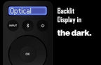 Replacement for VIZIO Backlit 5.1 Sound Bar Remote, Compatible with Vizio D51-H, V51-H6, M51a-H6 and Select Sound bar Models.