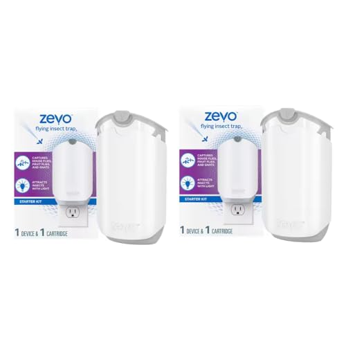 Pro Zevo Flying Insect Trap Starter Kit 2 Pack