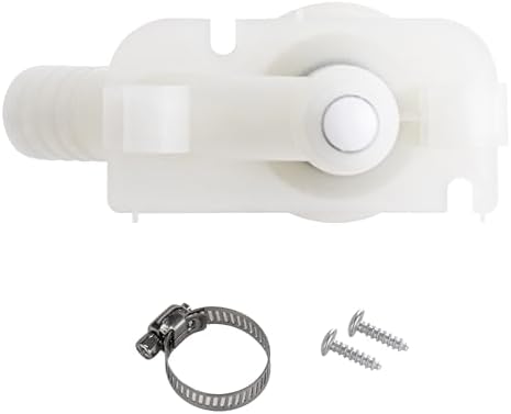 Halotronics Upgraded RV Water Valve Replacement Kit for Pedal-Flush Toilets - Compatible with Sealand Dometic 300, 301, 310, 311, 320, 321 (385311641) - Hardware Included - 2024 Model