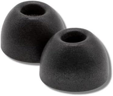 Comply TW-170-A | Memory Foam Replacement Earbud Tips for Bowers & Wilkins, Jabra, SteelSeries, TOZO, Soundcore | Ultimate Comfort, Secure Fit, Superior Noise Isolation | Black (S/M/L) (3 Pairs)