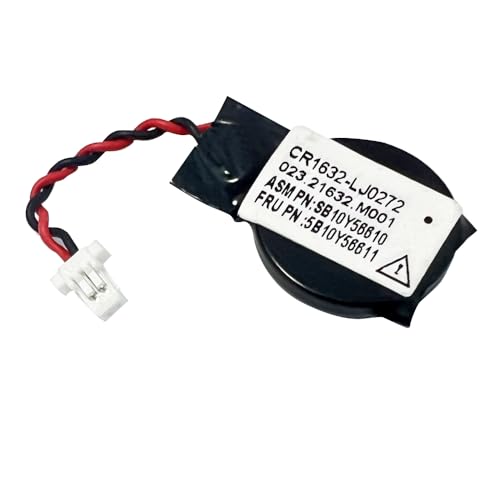 ZAHARA CR1632 CMOS Battery Cable Replacement for Lenovo ThinkPad P1 Gen 3 20TH 20TJ X1 Extreme 3rd Gen 20TK 20TL SB10Y5610 5B10Y56611 023.21632.M001 023.21632.M002