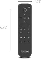 Function101 F101-ATVRM-BT Bluetooth Replacement Button Remote for Apple TV | BLE and Infrared Connectivity | 2 AAA Batteries Included