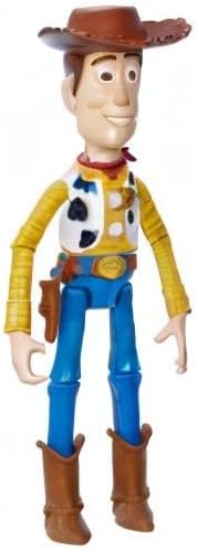Mattel Disney and Pixar Toy Story Large Action Figure, Posable Woody Collectible in Signature Sheriff Look with Removable Hat, 12-inch Scale