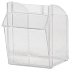 Akro-Mils 06706 TiltView Horizontal Plastic Organizer Storage System Cabinet with 6 Tilt Out Bins, (23-5/8-Inch Wide x 4-1/2-Inch High x 3-3/4-Inch Deep), Stone