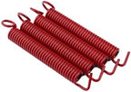 Guyker Noiseless Tremolo Springs (Set of 4) for FR Fender Strat ST Stratocaster Electric Guitar Bridge Instruments Accessories Replacement Part, Red