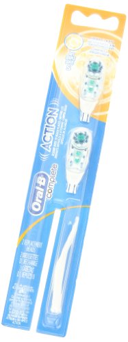 Oral-B Deep Clean Battery Powered Toothbrush Replacement Brush Heads Refill, Soft, 2 Count (Pack of 2)