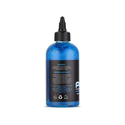 Dynamic Color Co- Proton Tattoo Stencil Primer Gel, Long Lasting, Smudge Proof, Blue, 8oz Bottle