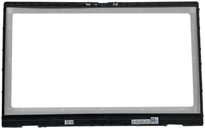 Replacement Laptop LCD Back Cover Top Case Rear Lid and Front Bezel Frame for Dell Inspiron 15 Pro 5510 5515 5518 0CHFVW CHFVW 05WK5X Silver