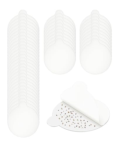 50 Pcs 4.3" Refill Glue Boards Compatible with Katchy, Fenun, Nontail, and Toloco, Replacement Sticky Pads for Indoor Insect Fly Mosquito Trap Bug Catcher Catchy Zapper