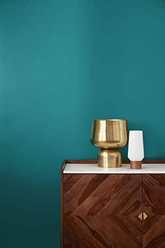 KILZ TRIBUTE Paint & Primer, Interior, Color Sample, True Teal, 8 Ounces