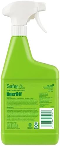 Safer Brand Garden Deer & Rabbit Repellent Deer Off Ready-To-Use – 32 oz 5981