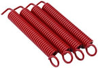 Guyker Noiseless Tremolo Springs (Set of 4) for FR Fender Strat ST Stratocaster Electric Guitar Bridge Instruments Accessories Replacement Part, Red