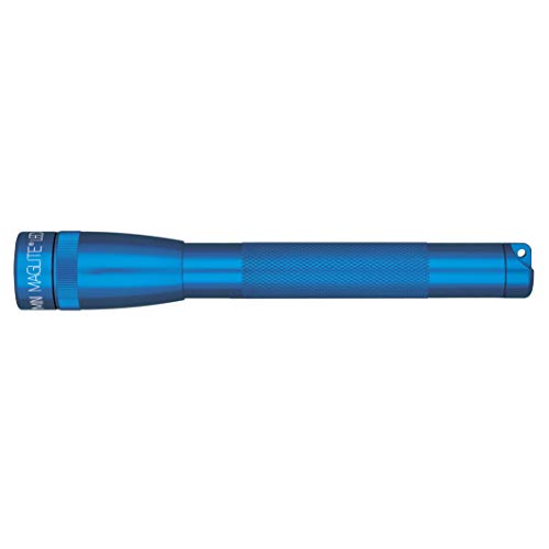 Maglite Mini LED 2-Cell AA Flashlight with Holster, Blue