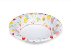 Glad Everyday Disposable Paper Bowls with Picnic Design| Cut-Resistant, Microwavable Paper Bowls for All Foods & Daily Use | 12 oz, 50 Count - 12 Pack