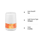 URPOWER 2-in-1 Ultrasonic Essential Oil Diffusers 230ML & Himalayan Salt Lamp Aromatherapy Diffuser Cool Mist Humidifier with 3 Brightness 100% Himalayan Pure Salt Rock Lamp for Home Office Yoga