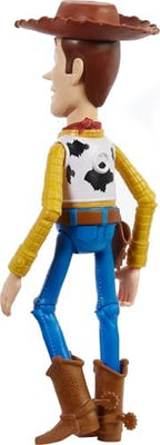 Mattel Disney and Pixar Toy Story Large Action Figure, Posable Woody Collectible in Signature Sheriff Look with Removable Hat, 12-inch Scale
