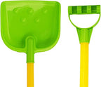 Kid's Snow Shovel - Measures 25.75" x 8.66" - Great for The Snow, The Beach, and Other Outdoor Activities! (1 Pack Green)